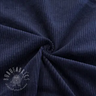 Žamet 6W WASHED STRETCH navy