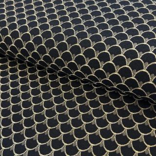 Dekorativno blago jacquard Dragon allover noir