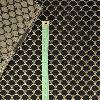 Dekorativno blago jacquard Dragon allover noir