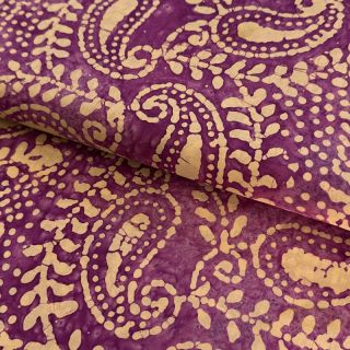 Bombažna tkanina VOILE BATIK NEW design B violet