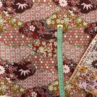 Dekorativno blago jacquard Nuage allover rouge