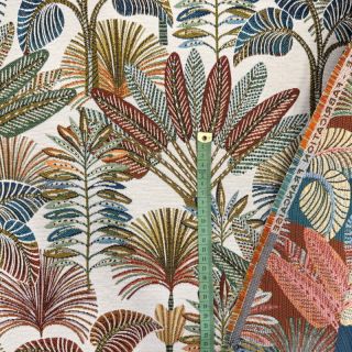 Dekorativno blago jacquard Mayorque blanc