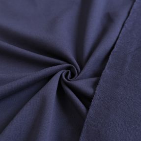 Pliš tkanina midnight blue