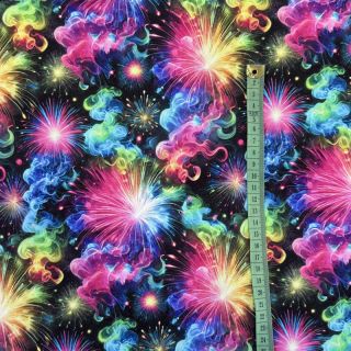 Prevešanka Fire works design A digital print