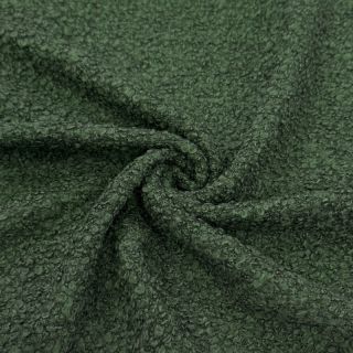 Pletenina Bouclette forest green