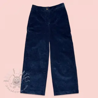 Žamet 6W WASHED STRETCH navy