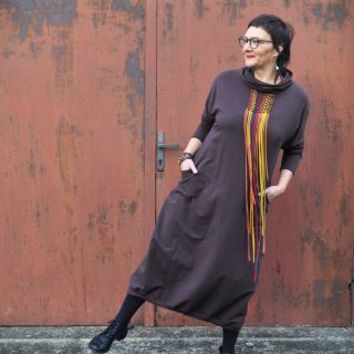 Jogging trenirka JOGGING dark brown