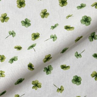 Dekorativna tkanina premium Four Clover Leaf