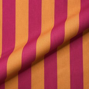 Dekoračná látka premium Joyful Basic Stripe pink digital print