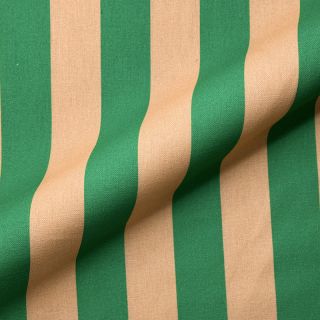Dekorativna tkanina premium Joyful Basic Stripe green digital print