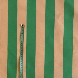 Dekorativna tkanina premium Joyful Basic Stripe green digital print