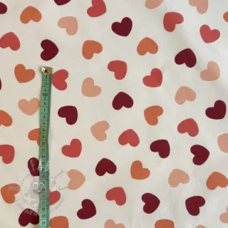 Dekorativno blago premium Heart Sprinkle Love