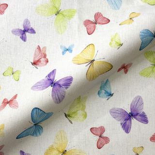 Dekorativna tkanina premium Butterfly Magic Fly digital print