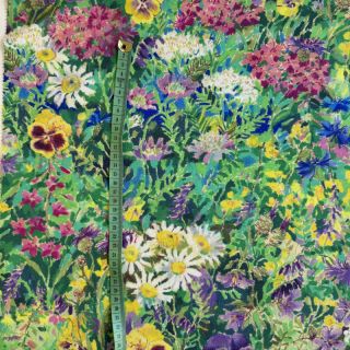 Dekorativna tkanina premium Spring Flower Garden digital print