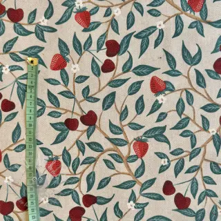 Dekorativno blago Linenlook Strawberry Cherry