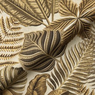Dekorativna tkanina premium Leaf Embroidery digital print