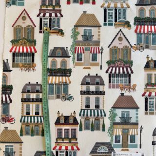 Dekorativna tkanina premium Shop Boutique City digital print