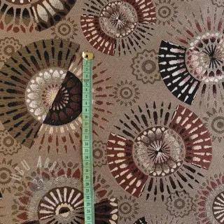 Dekorativno blago jacquard Mandala Circle Sun