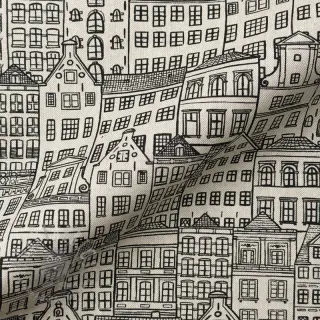 Dekorativno blago Linenlook Townhouse Fine Line