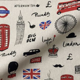 Dekorativno blago Linenlook London Icon City