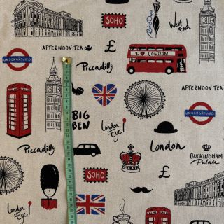 Dekorativno blago Linenlook London Icon City