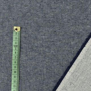 Dekorativna tkanina DOBBY Zigzag navy blue