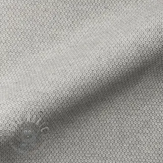 Dekorativno blago DOBBY Coloured Dot grey