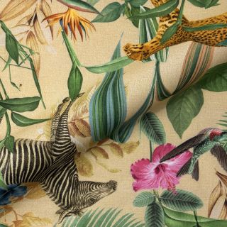 Dekorativno blago premium Tropical Jungle Dream digital print