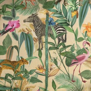 Dekorativno blago premium Tropical Jungle Dream digital print