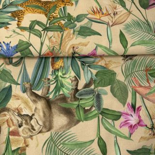 Dekorativno blago premium Tropical Jungle Dream digital print