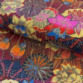 Dekorativna tkanina jacquard Opium allover rouge