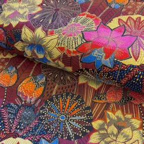 Dekorativno blago jacquard Opium allover rouge