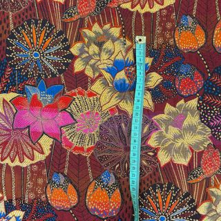 Dekorativna tkanina jacquard Opium allover rouge