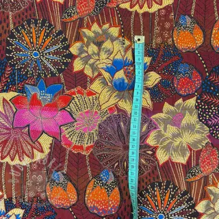 Dekorativno blago jacquard Opium allover rouge