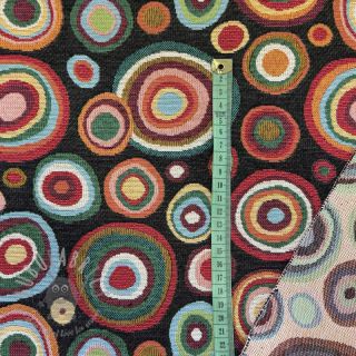 Dekorativno blago JACQUARD MAGMA noir