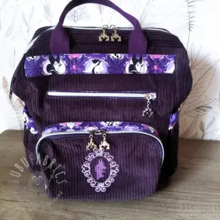 Žamet aubergine