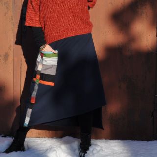 Prevešanka PREMIUM navy blue