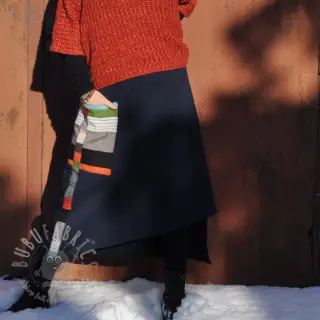Prevešanka PREMIUM navy blue