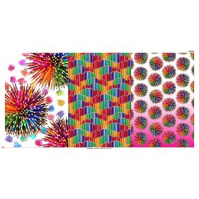 Pletene tkanine Pencil explosion PANEL digital print