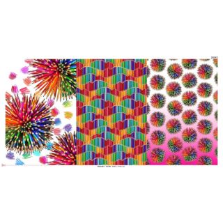 Pletene tkanine Pencil explosion PANEL digital print