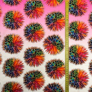 Pletene tkanine Pencil explosion PANEL digital print