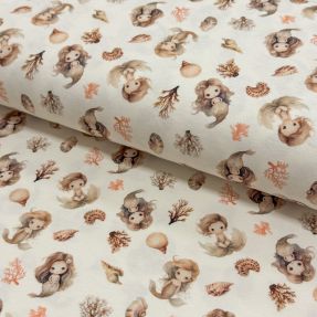 Pletene tkanine Baby Mermaids digital print