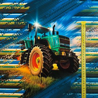 Pletene tkanine Great big farm PANEL digital print