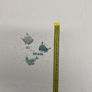 Pletene tkanine Well Dressed Sealife PANEL digital print