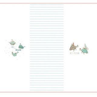 Pletene tkanine Well Dressed Sealife PANEL digital print
