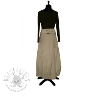 Žamet 6W WASHED STRETCH sand