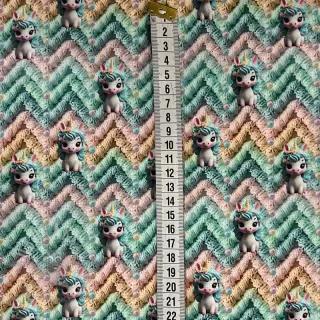 Jersey Cutie Unicorn digital print