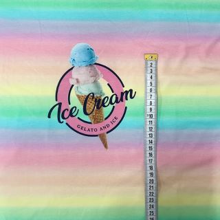 Pletenina My Favorite Icecream PANEL digital print
