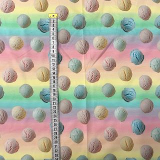 Pletenina My Favorite Icecream PANEL digital print