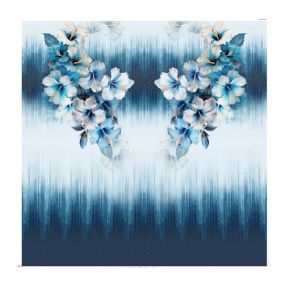 Úplet Big Tropical Floral PANEL digital print